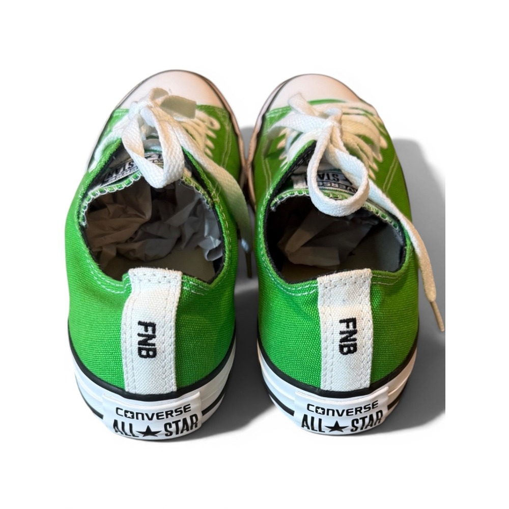 Converse Chuck Taylor All Star Low Top Green Sneakers Mens 5.5 Womens 7.5 - Picture 3 of 5